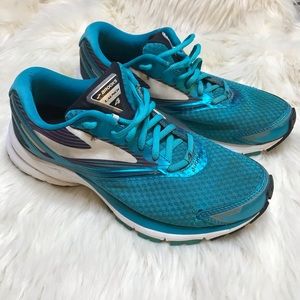 Brooks teal running shoes Clearance